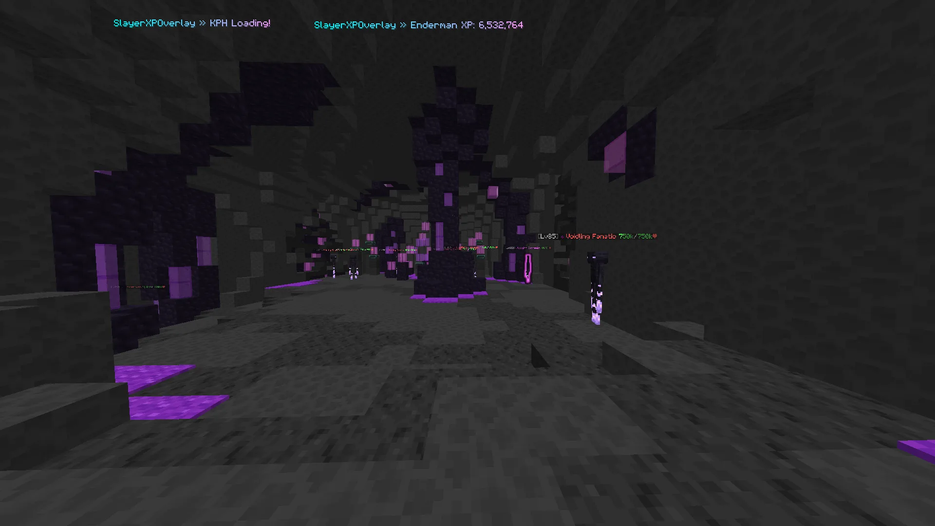 Текстуры блоков измерения Энда в ресурс-паке dark end