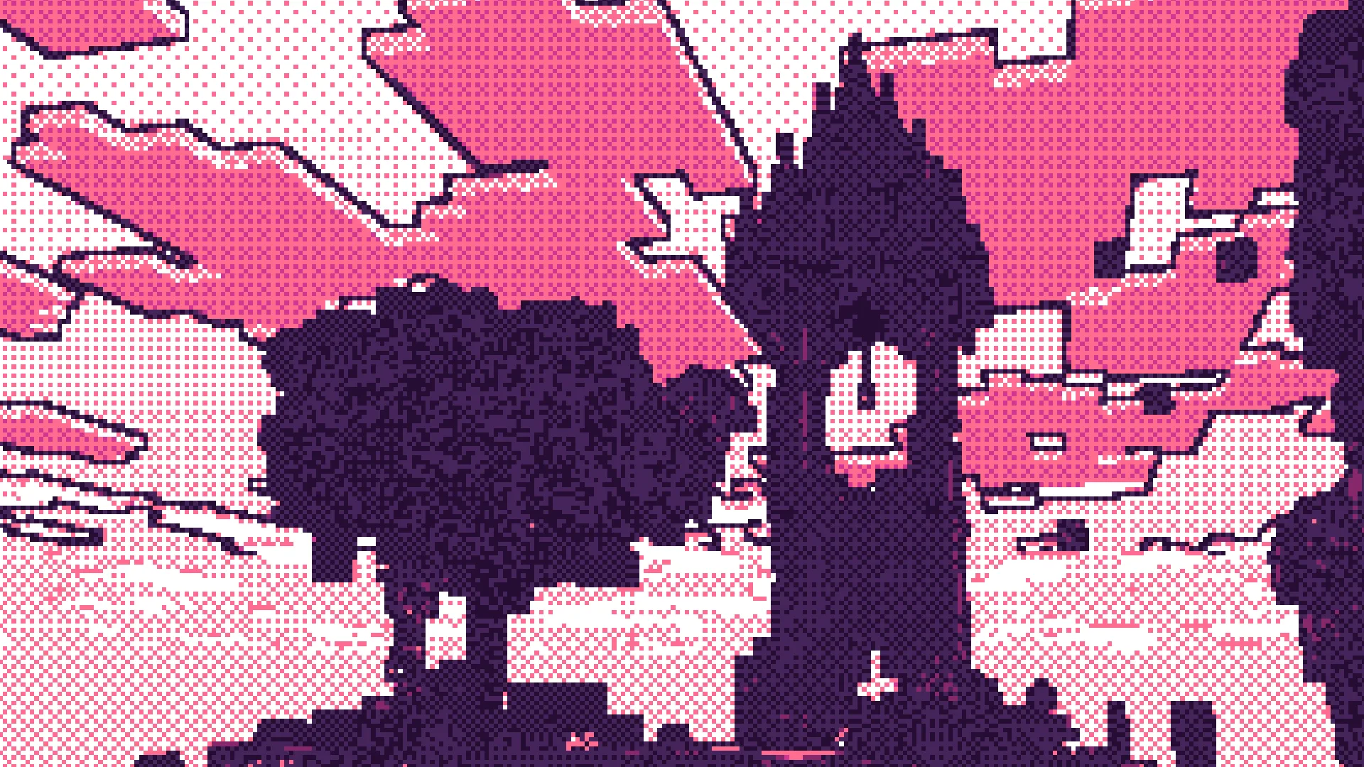 Dither, PVP Legacy Grand Sky Islands, палитра Inkpink.