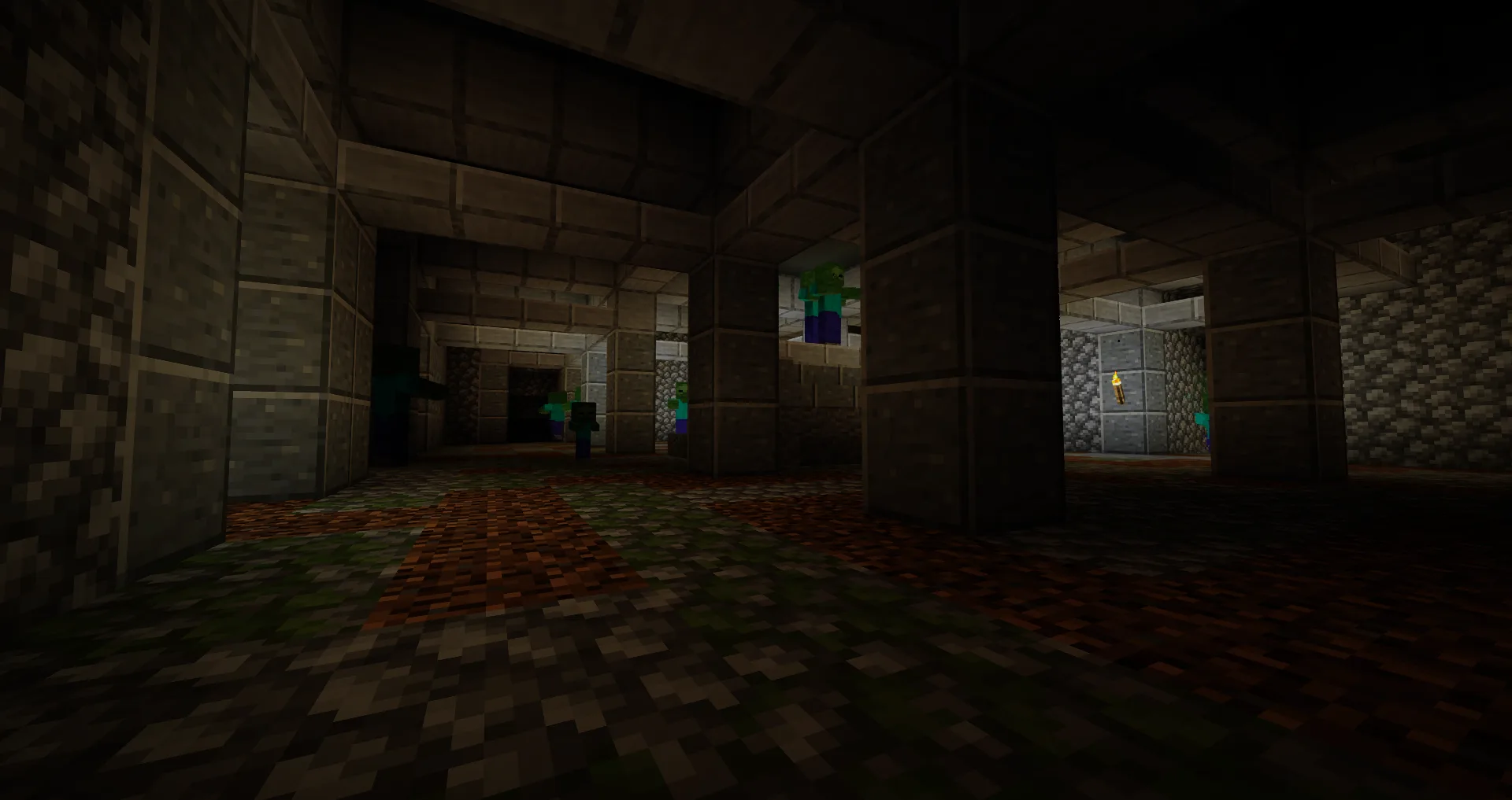 Вход в катакомбы (уровень 0) из мода YUNG's Better Dungeons.