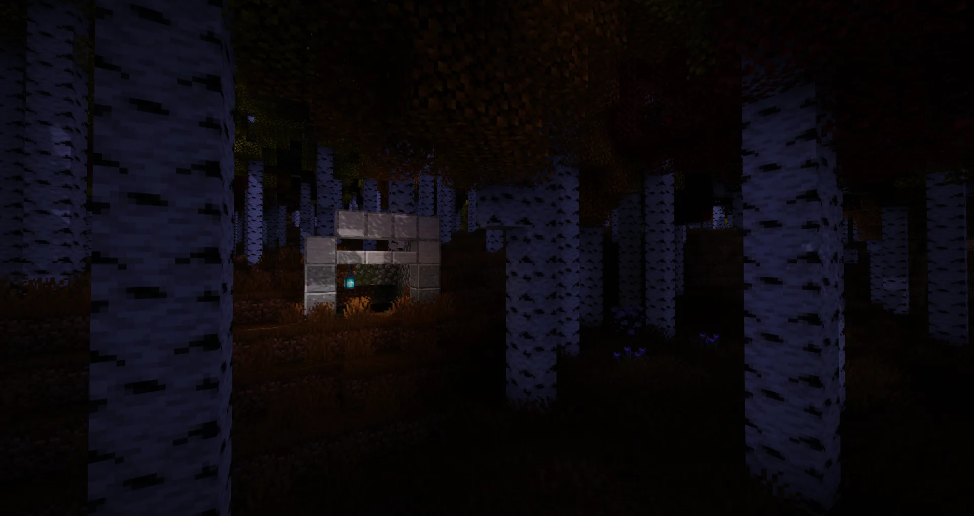 Вход в катакомбы на поверхности земли в моде YUNG's Better Dungeons.