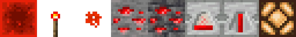 Превью анимированного редстоуна в Minecraft