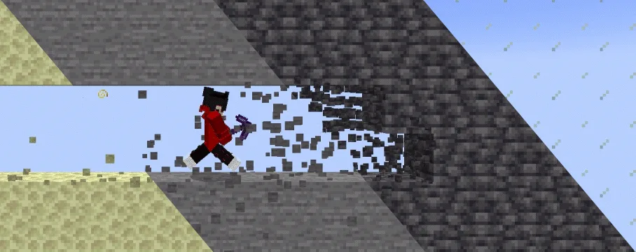 Мод InstantBreak для мгновенного разрушения блоков в Minecraft