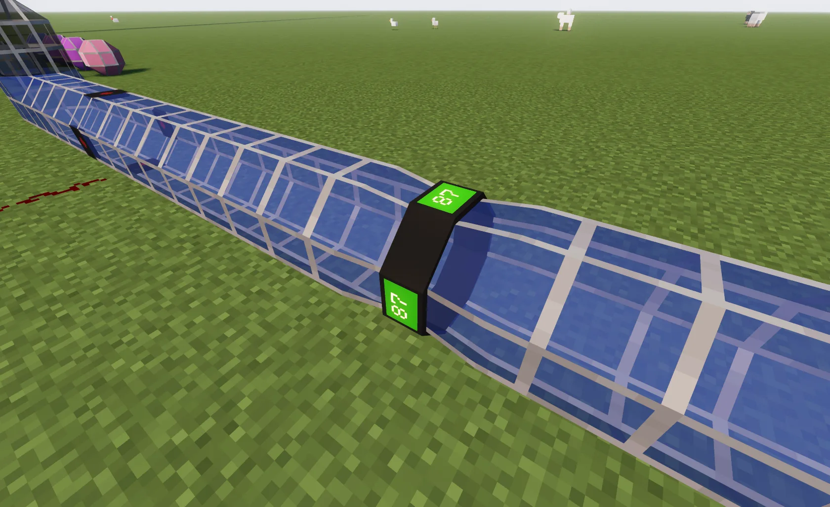Блок изменения скорости в PipeCraft