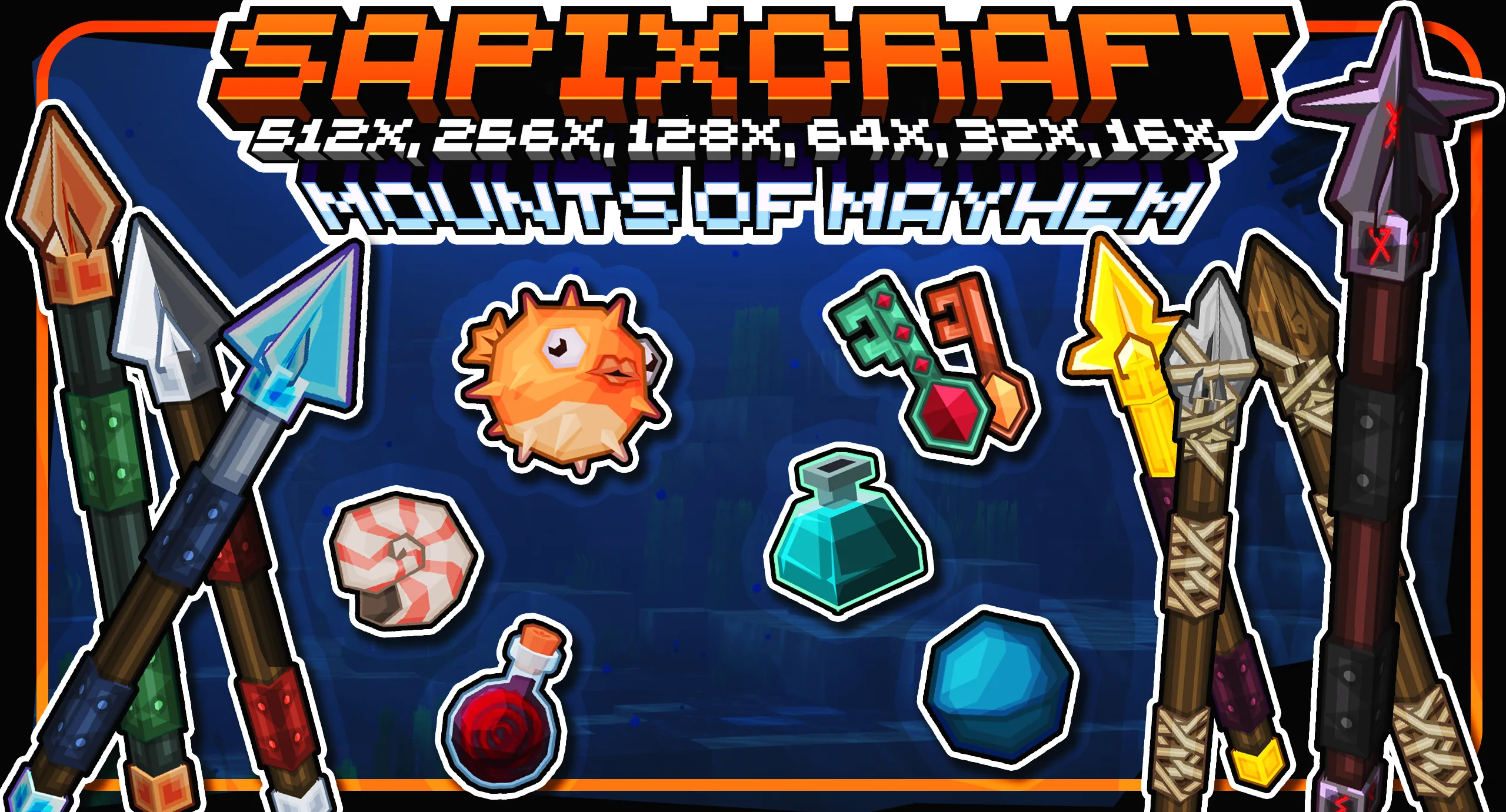 Скриншот обновления Mounts of Mayhem для Sapixcraft версии 1.21.11.