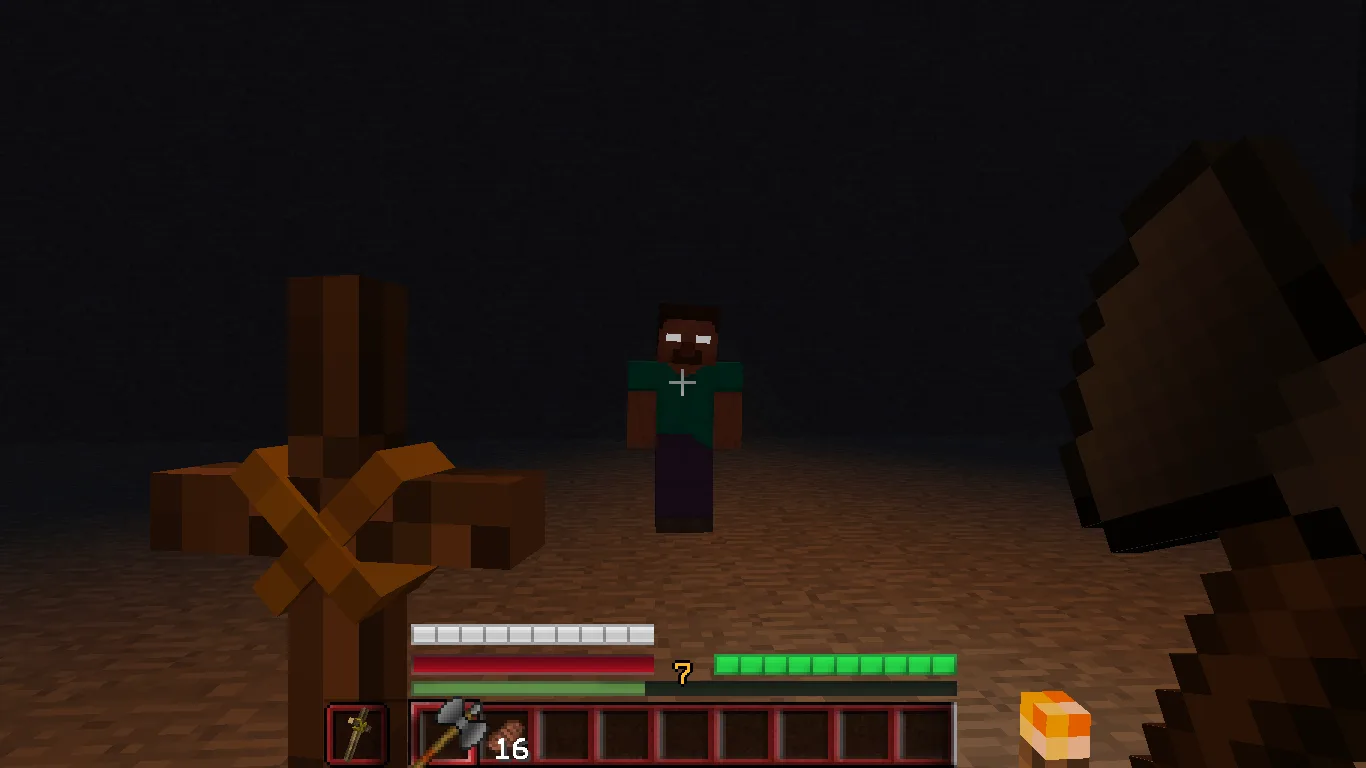 Скрытые монстры и существа в ресурс-паке Are you afraid?