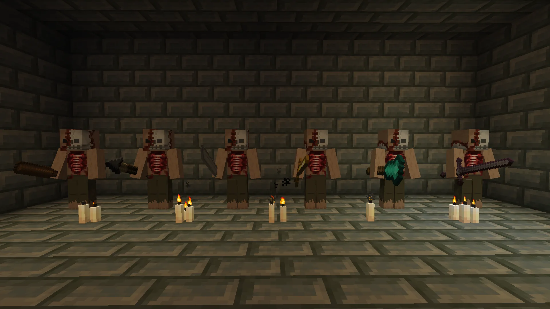 Измененные модели оружия в ресурс-паке Are you afraid?