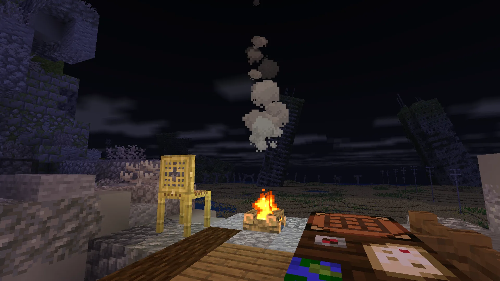 Объемные ванильные облака в шейдерах Rethinking