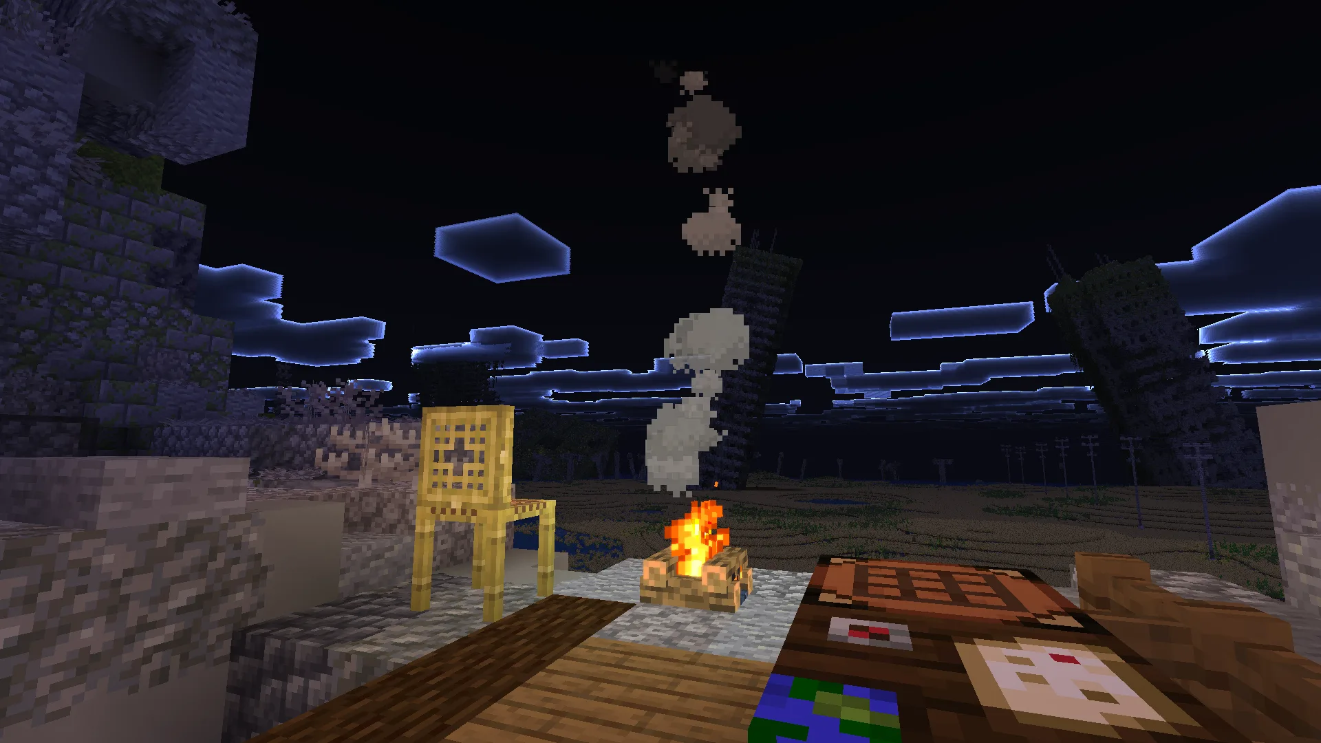 Объемные облака в стиле Vanilla+ в шейдерах Rethinking