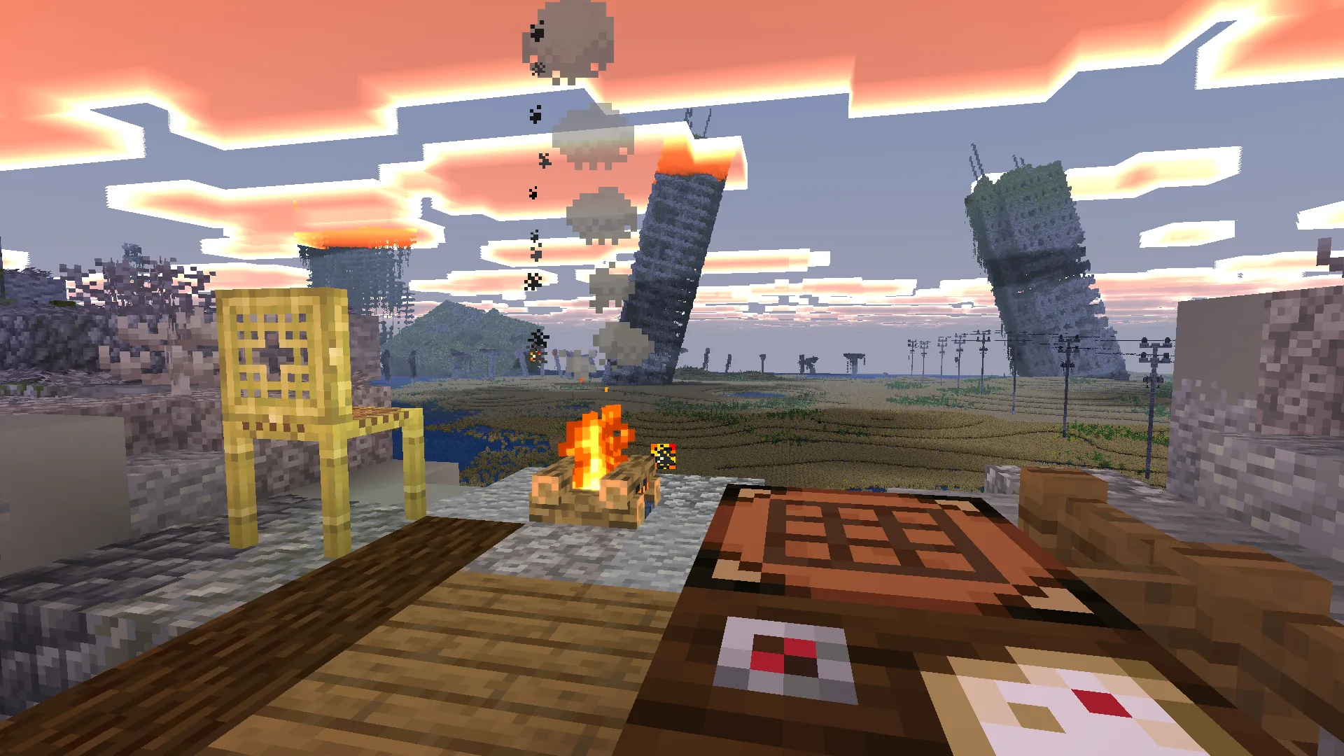 Объемные облака в стиле Vanilla+ в шейдерах Rethinking