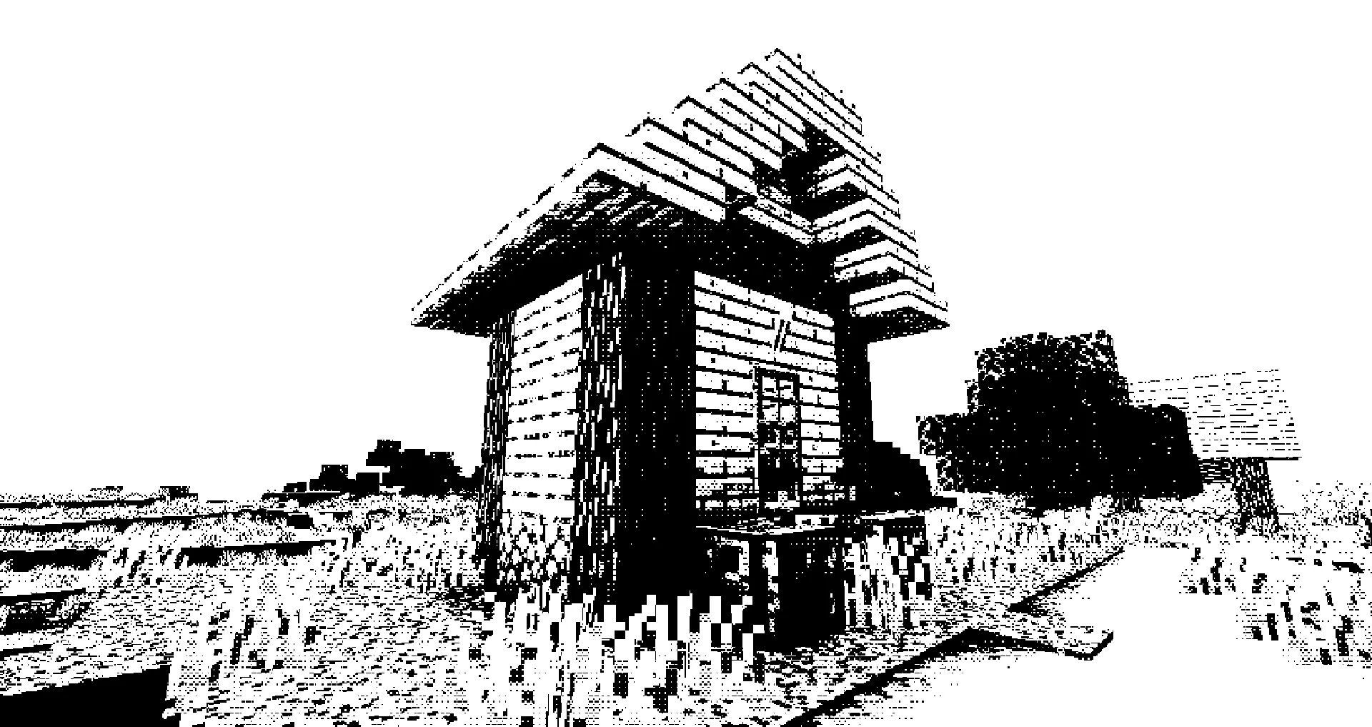 Дом в деревне, иконка ресурспака Bitmap Vanilla Shader.