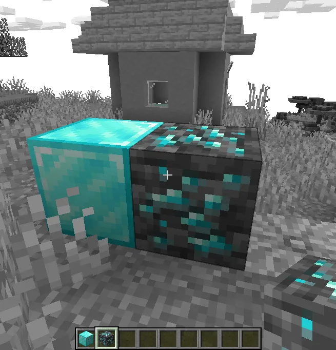 Скриншот Color Splash Shaders с бриллиантами и рукой.