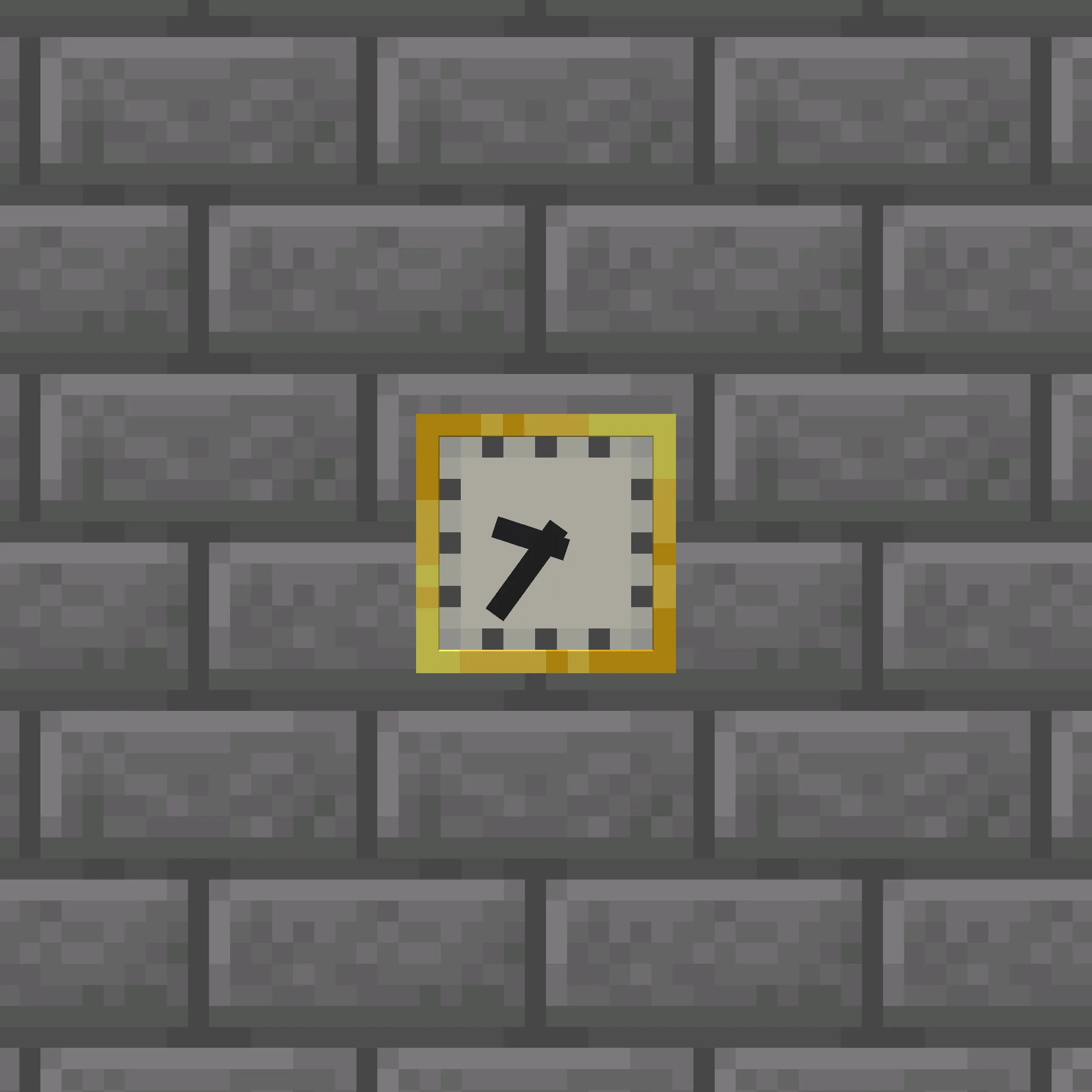 Квадратные аналоговые часы из ресурс-пака Accurate Clocks