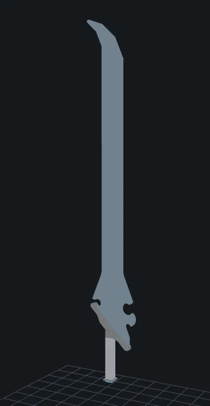 Один из десяти клинков чести в стиле мода Surgebinding