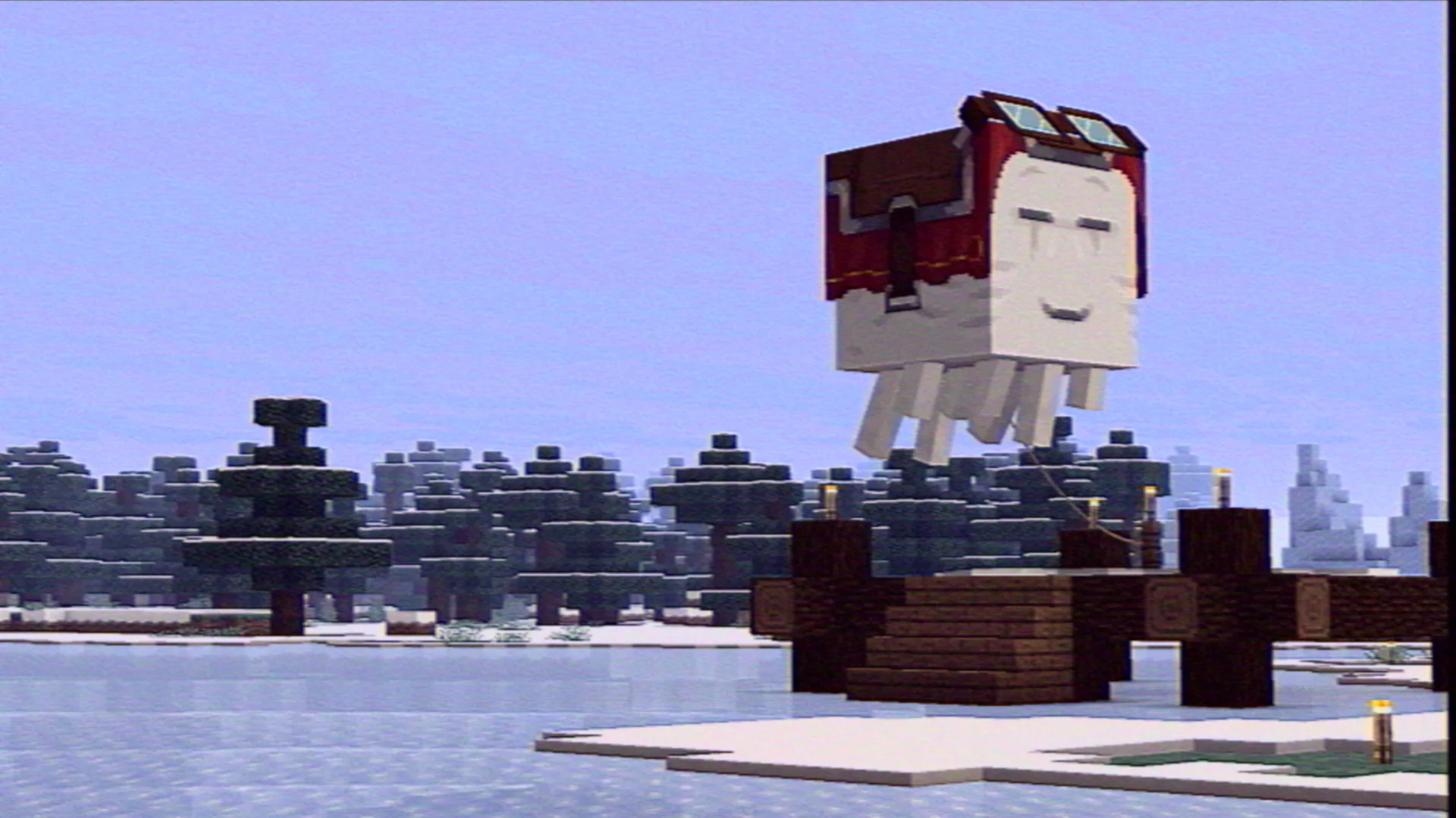 RITEG-VHS: Живой летающий транспорт для скриншотов.