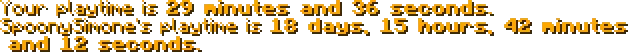 Сообщение в чате мода Playtime Command