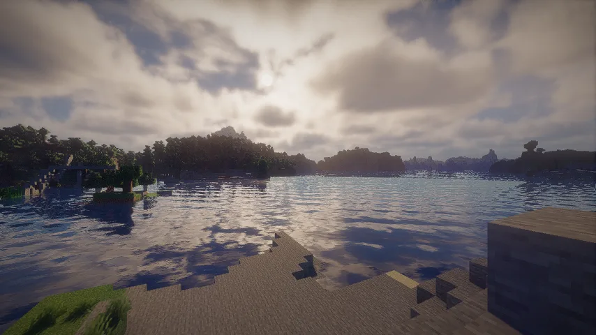 Turtle Shaders: дневной вид.