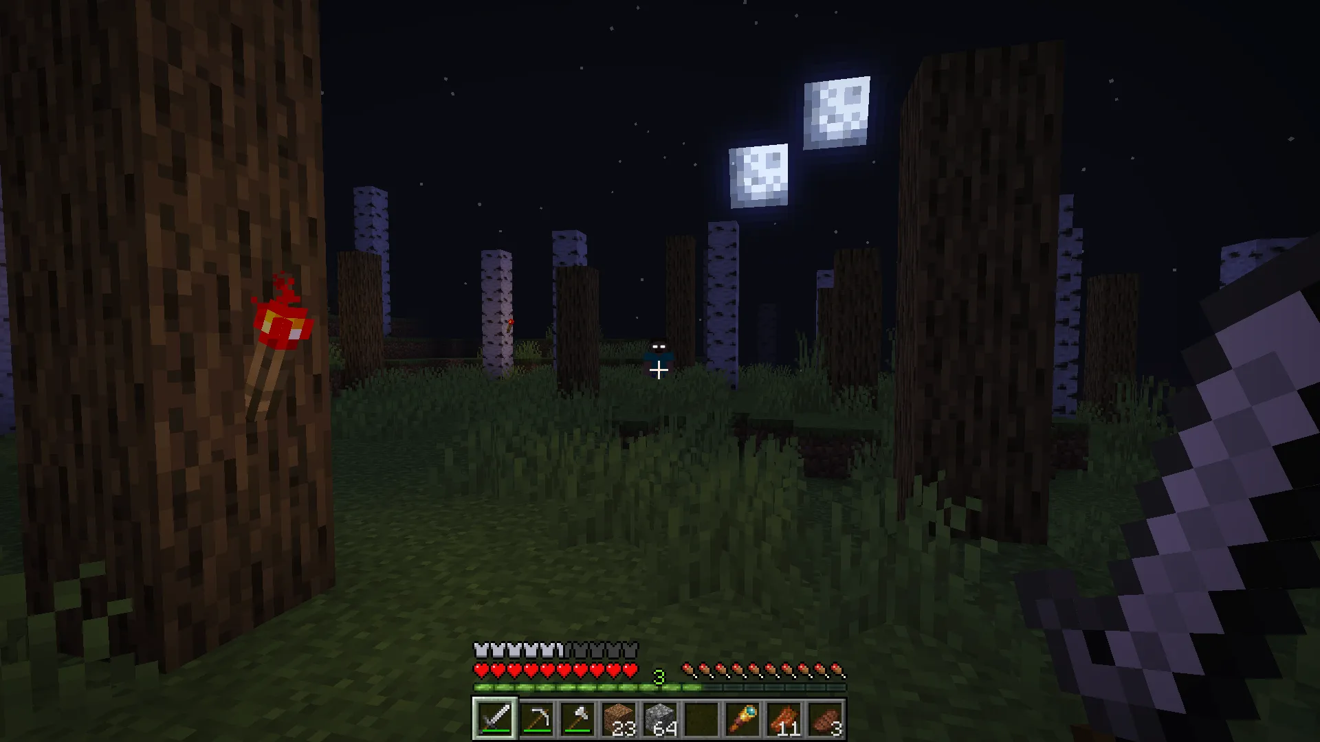 Мрачная роща с безлистными деревьями из мода From The Fog.