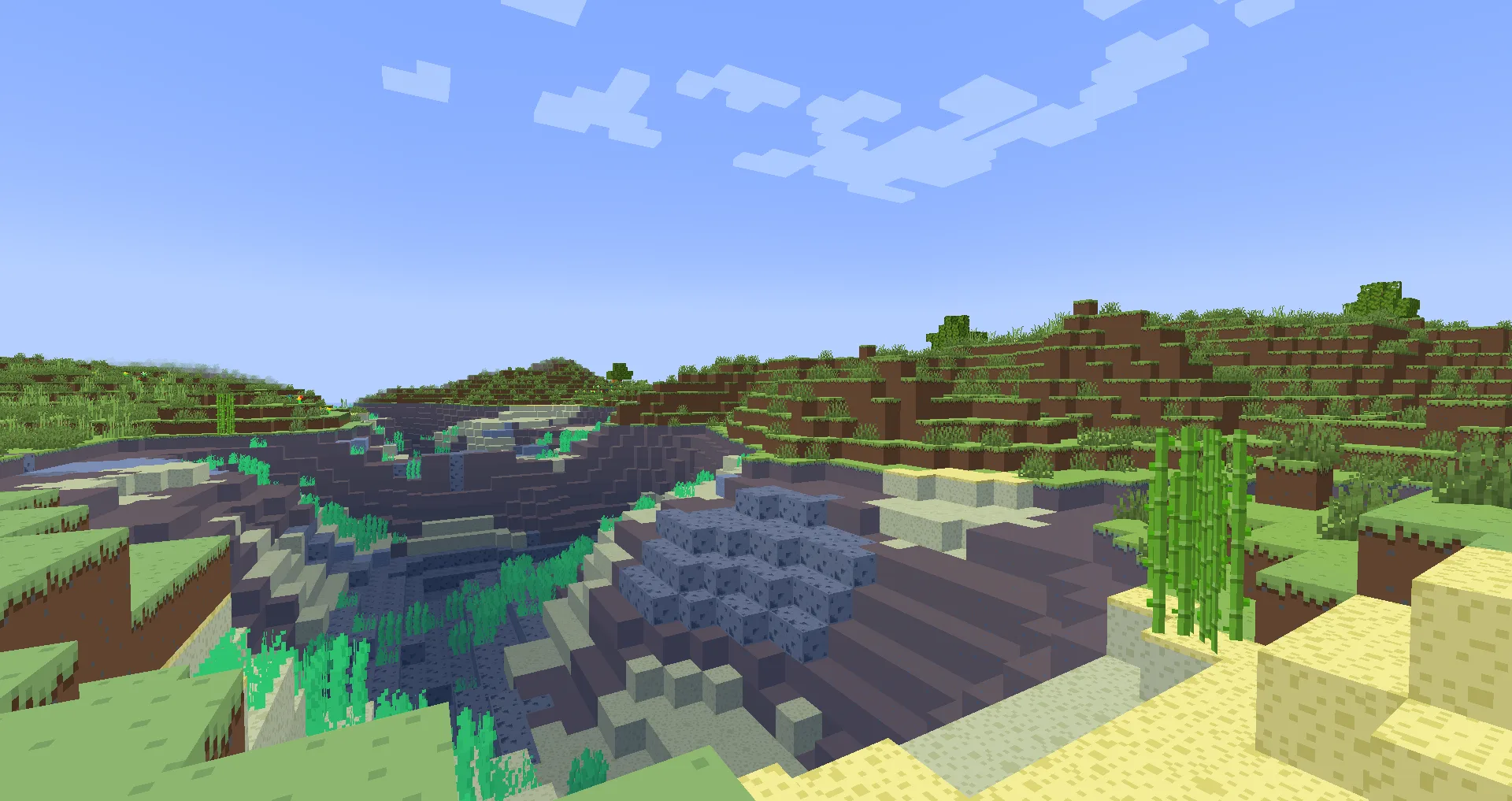 Река в ресурс-паке Simple TexturePack