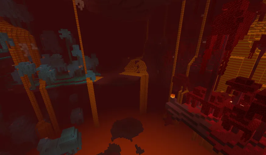 Нижний мир в ресурс-паке Simple TexturePack