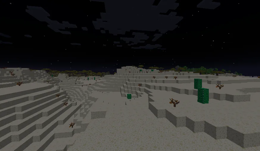 Пустыня в ресурс-паке Simple TexturePack