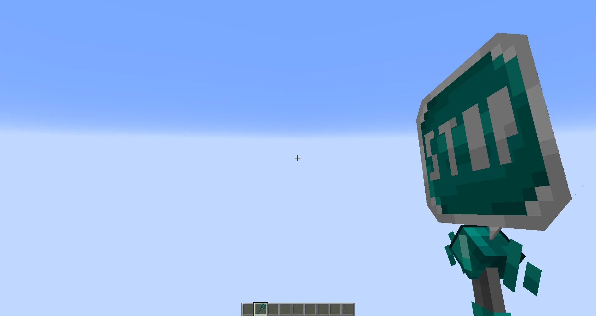 Предмет PWStop в руке персонажа