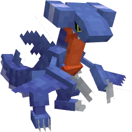Рендер модели покемона Габита из мода Cobble-Remodels.