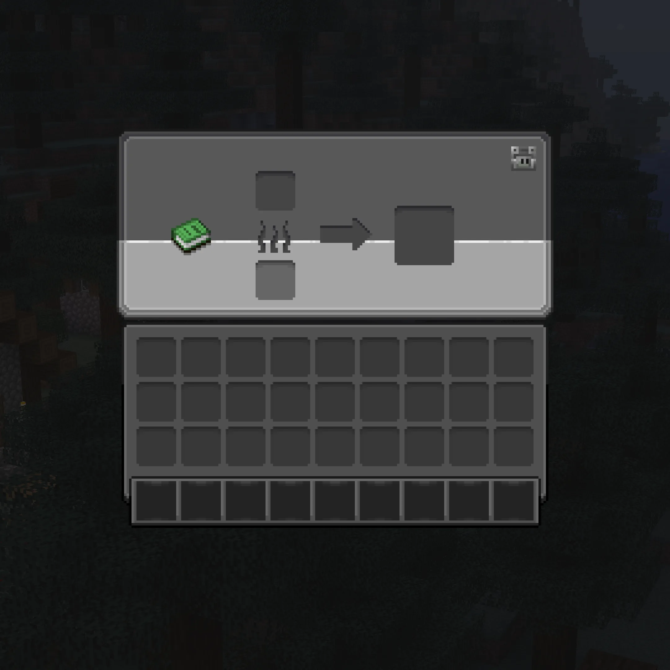 Интерфейс плавильной печи из ресурспака Ingot UI.