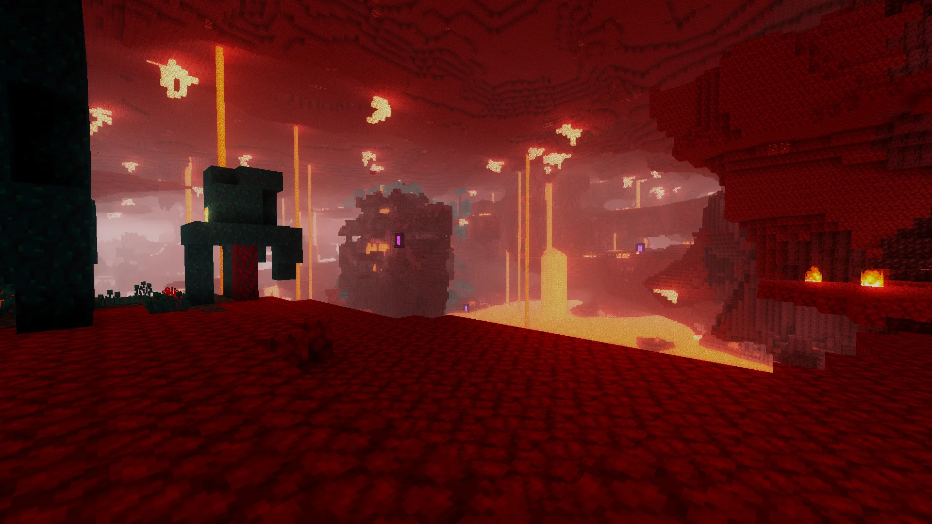 Шейдер Baseline, вид на Ад.