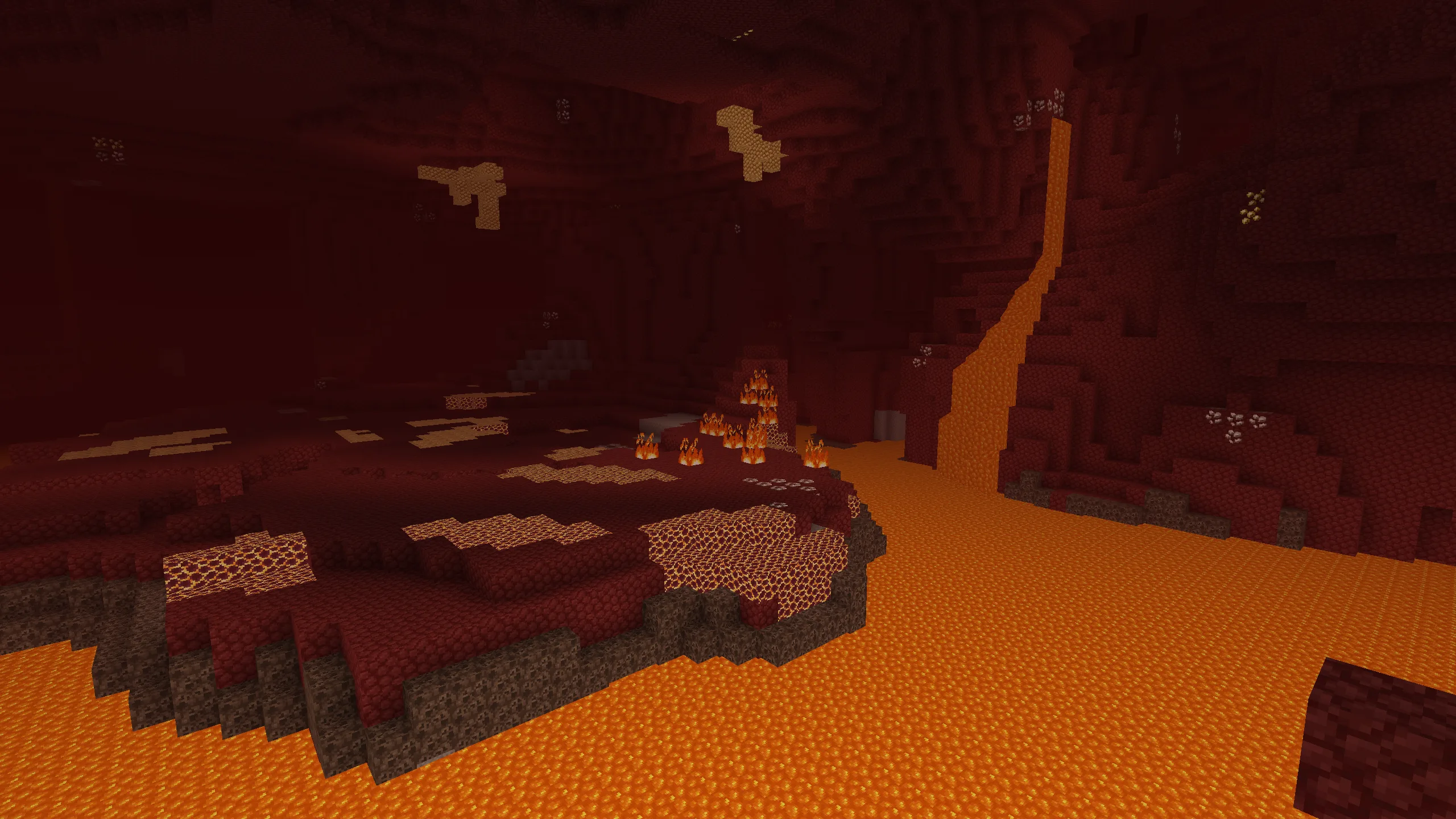 Скриншот незерского биома в проекте looshy.