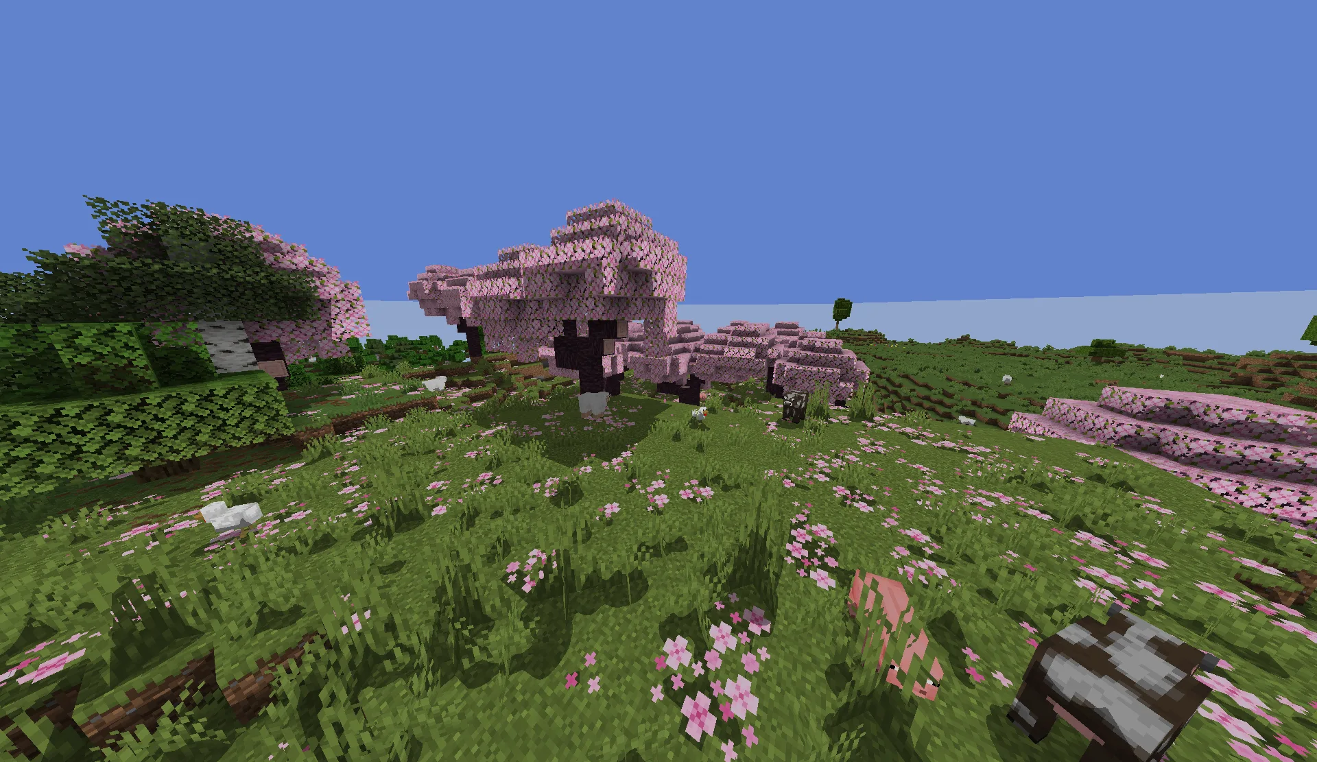 Ember Shader: крупный план теней.