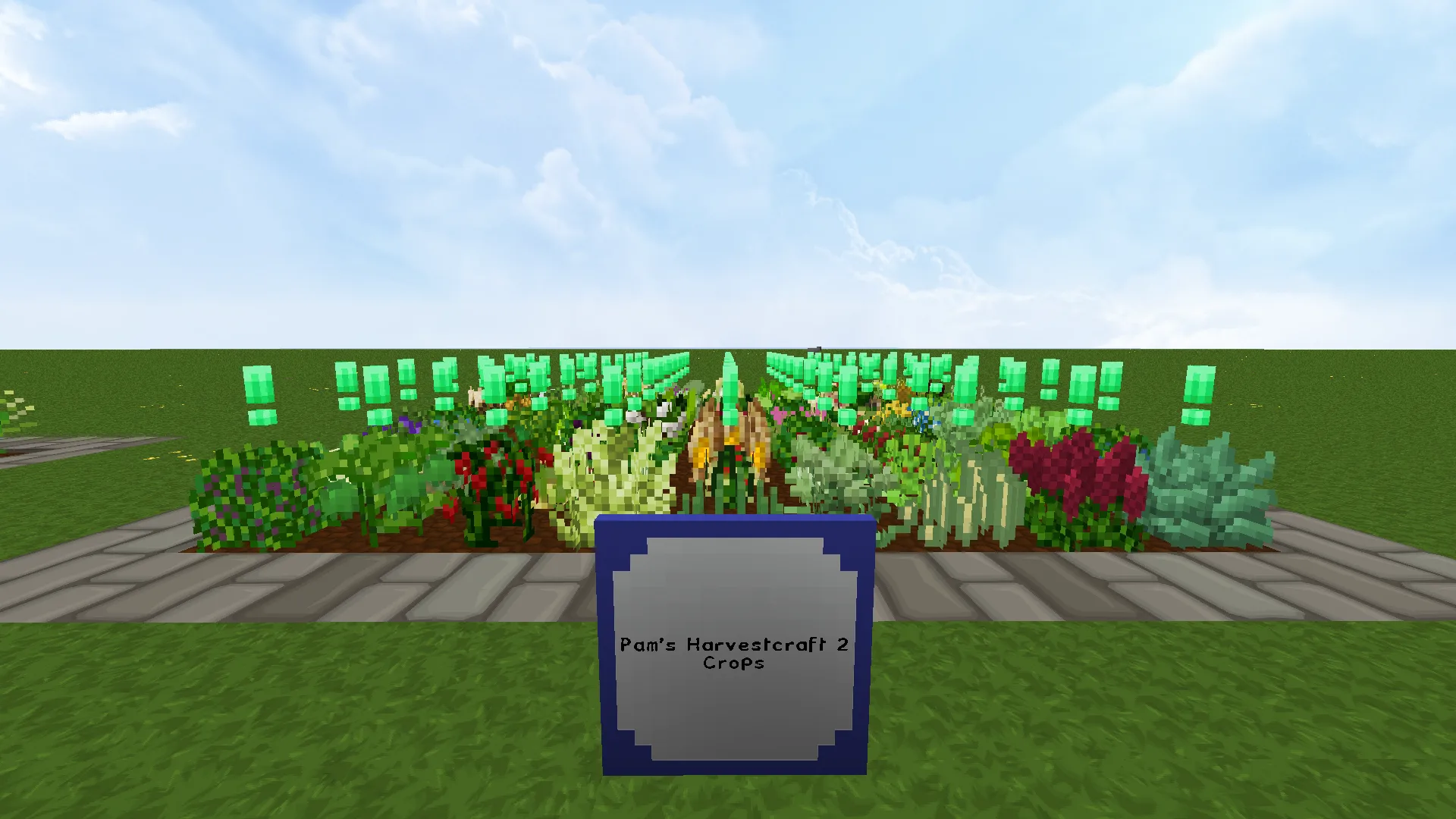 Скриншот сельскохозяйственных культур из мода Pam's Harvestcraft 2 для проекта Hey! Your Crops Are Ready.