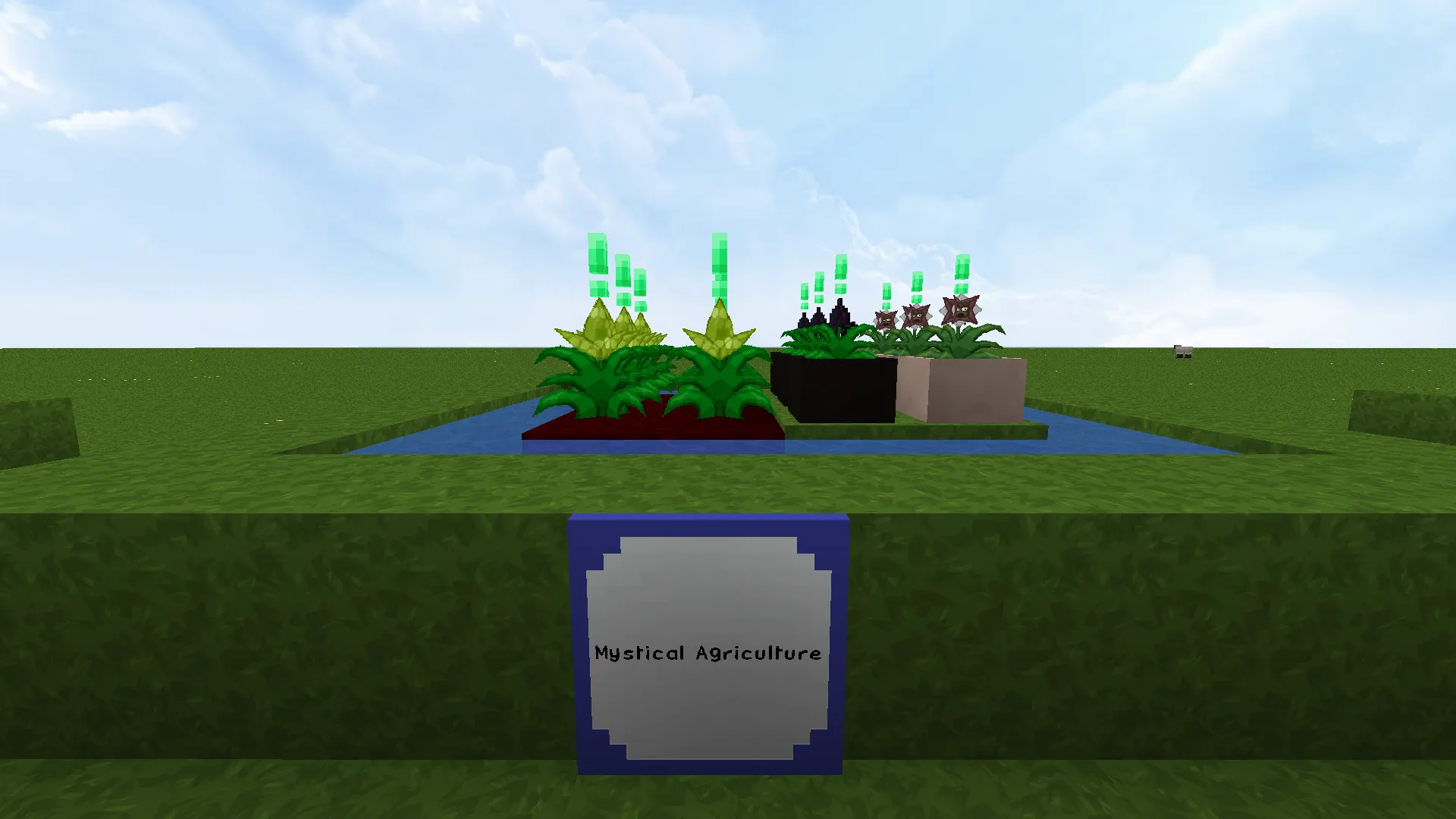 Скриншот урожая мода Mystical Agriculture в проекте Hey! Your Crops Are Ready.