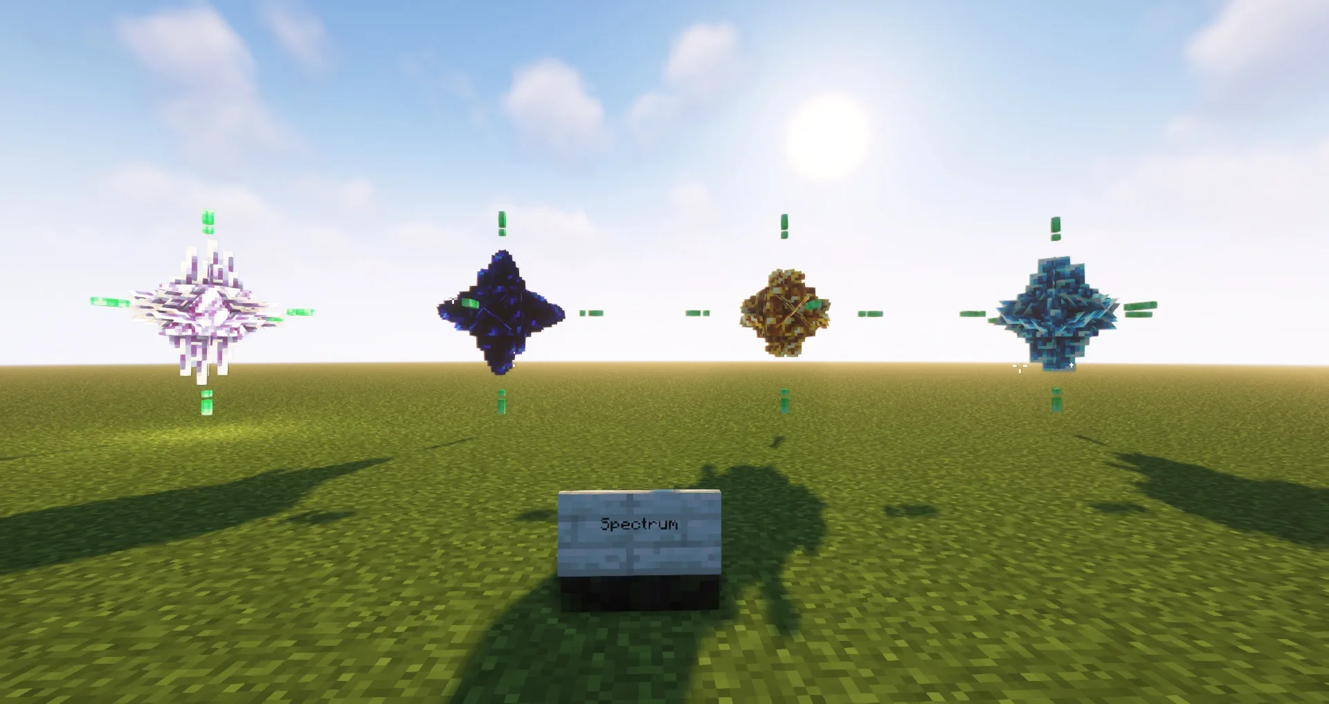 Скопление кристаллов Spectrum из мода Hey! Your Crops Are Ready.