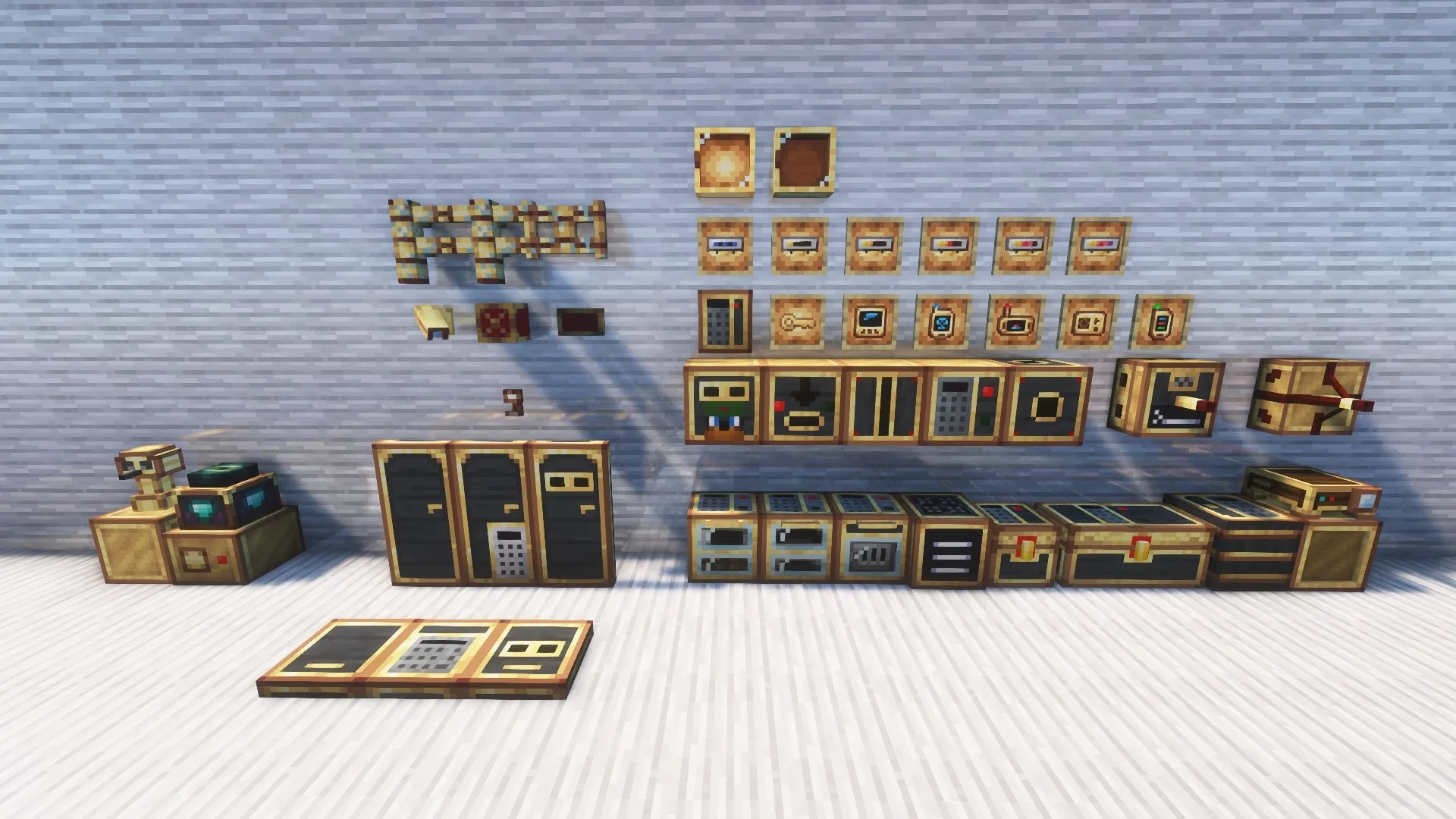 Вид после применения ресурс-пака CSSC для SecurityCraft