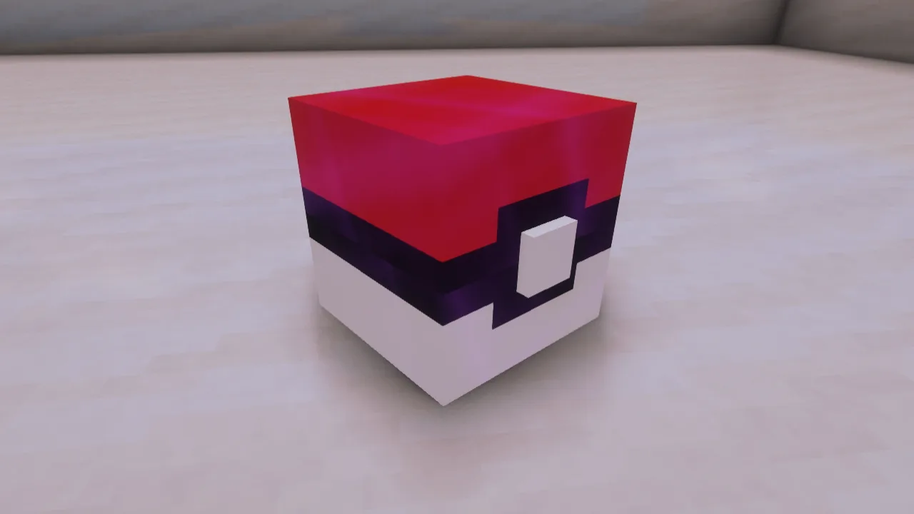 Покебол в Minecraft