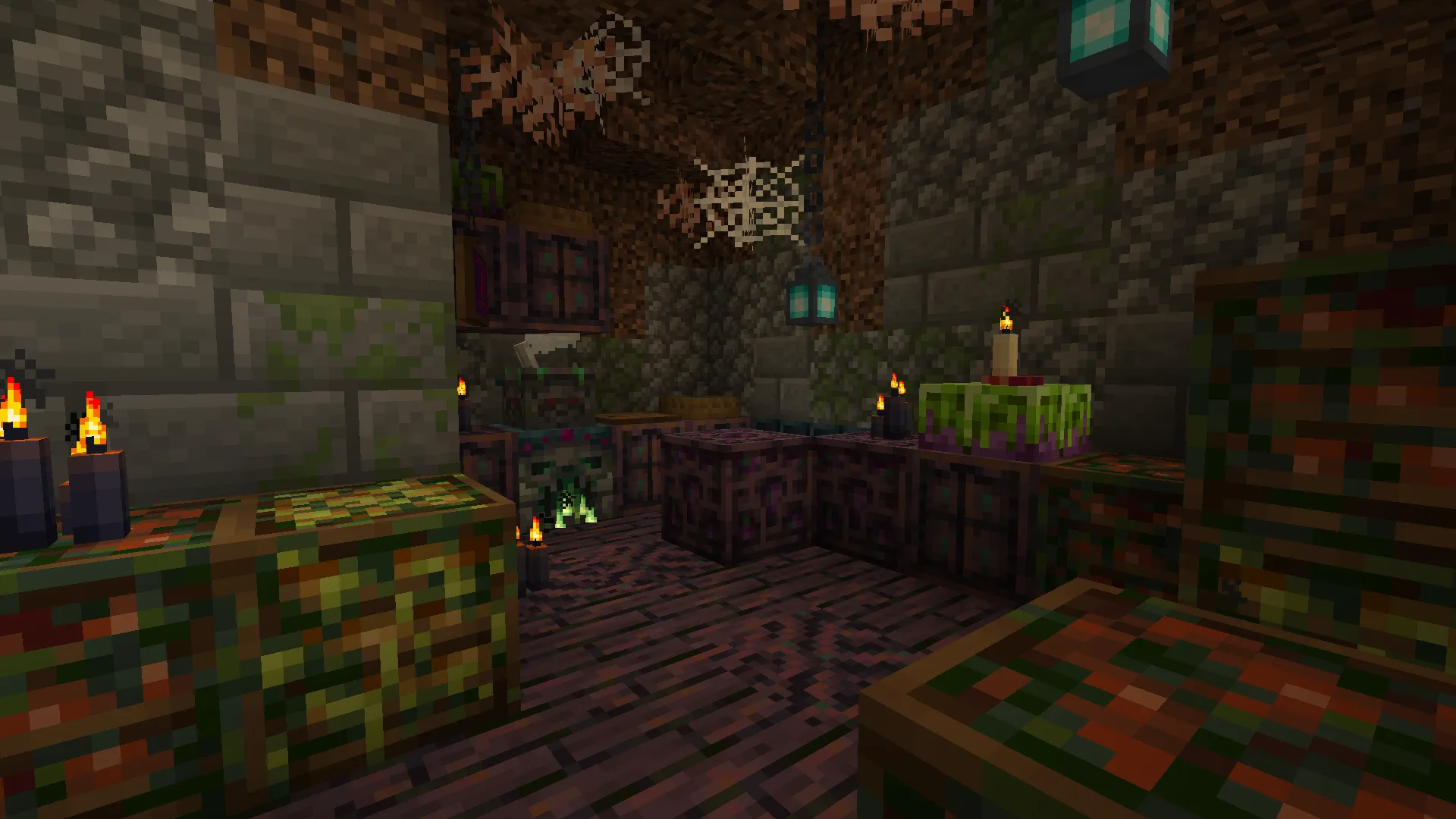 Новые блоки ящиков для хранения гнилых томатов, ядовитого картофеля и гнилоплодов из проекта Dungeon's Delight.