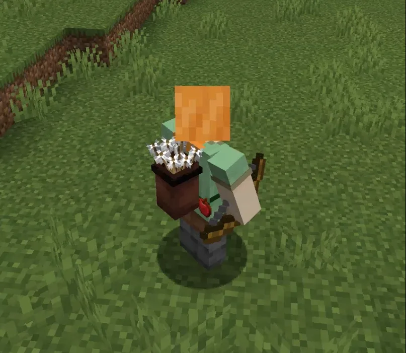 Скриншот с колчаном стрел из мода YDM's Weapon Master.