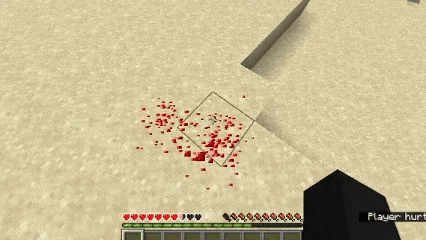 Эффект кровотечения в моде Bleeding