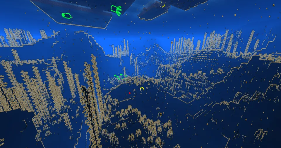 Neon Skylines Shader, подводный ODST.