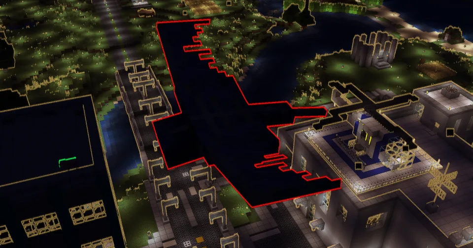 Neon Skylines Shader с моделью Phantom ODST