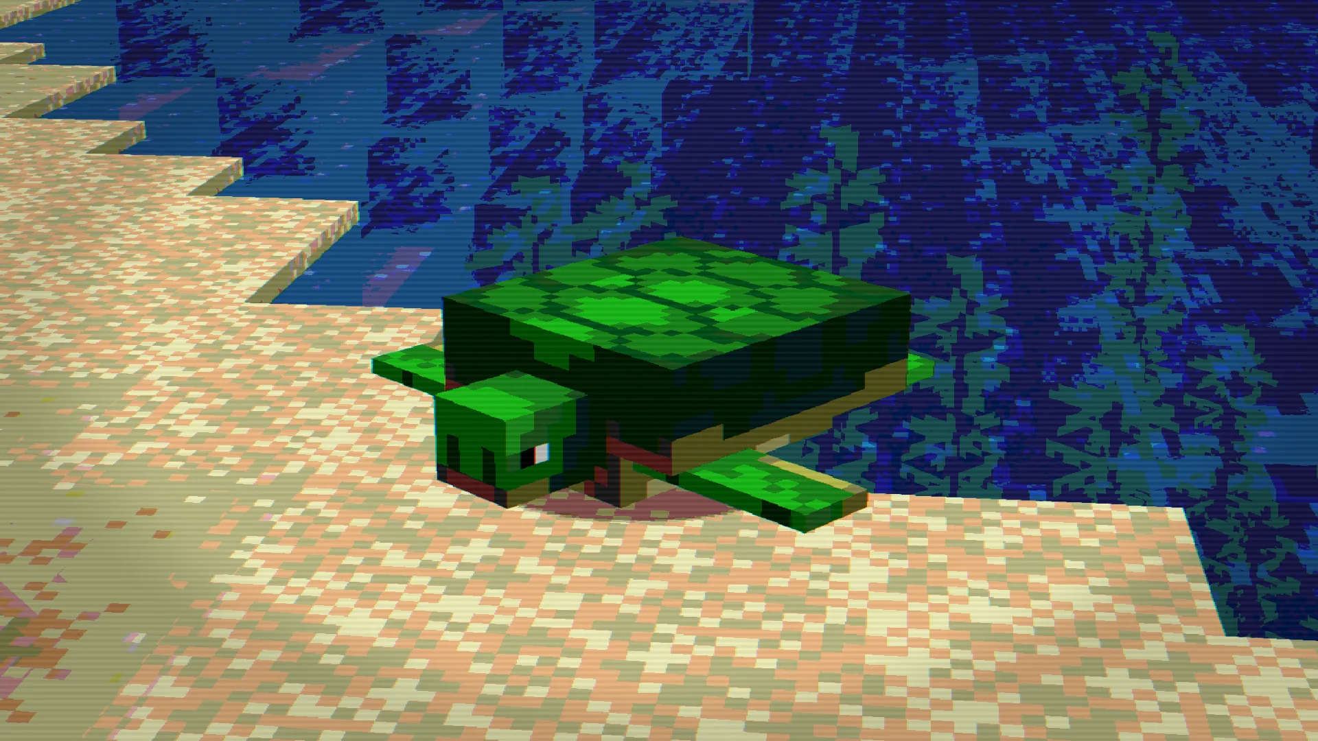 8-битная черепаха в стиле DOShader