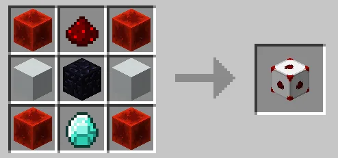 Блок-приемник из мода TC Wireless Redstone.