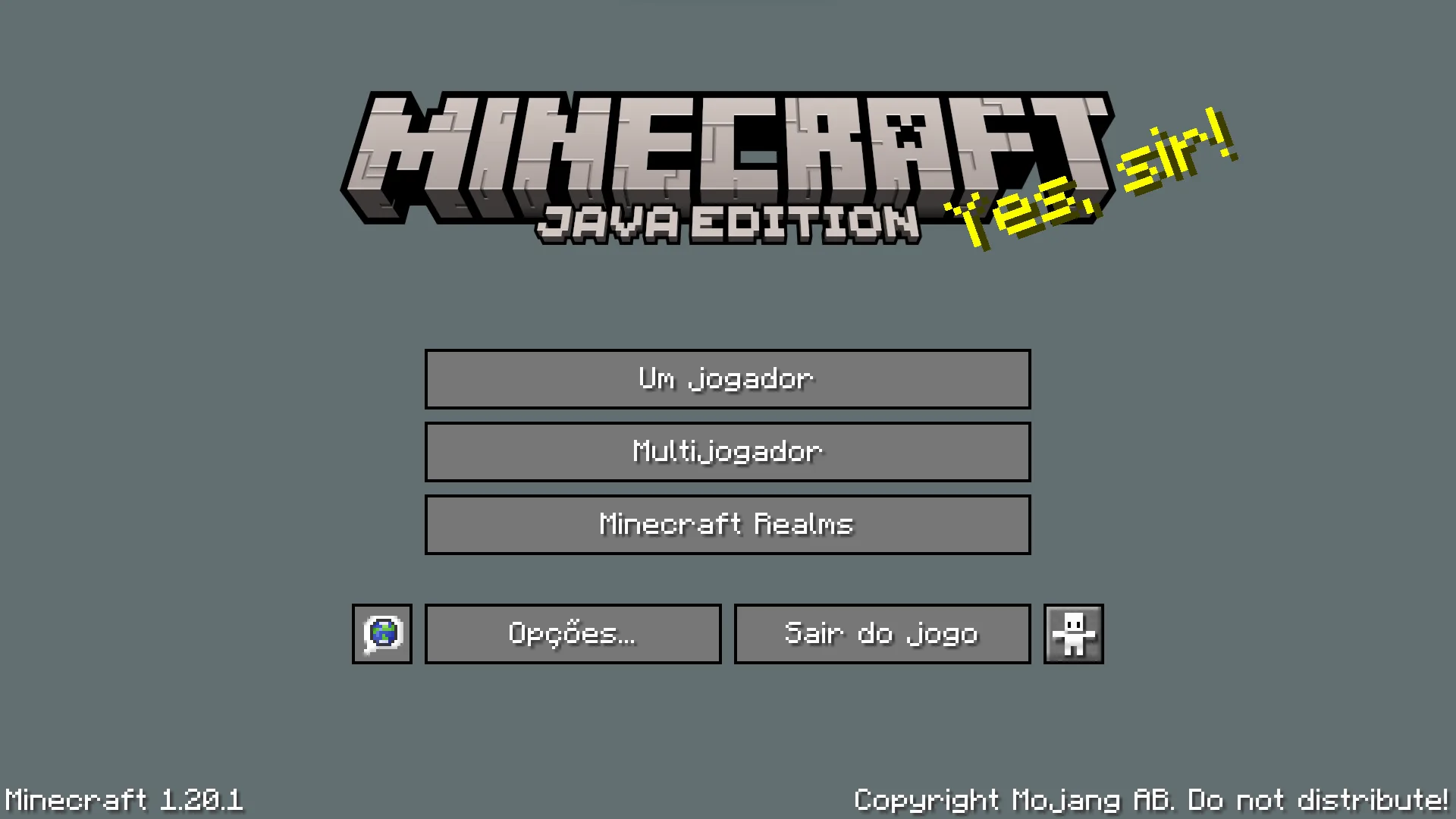 Главное меню Better Java UI