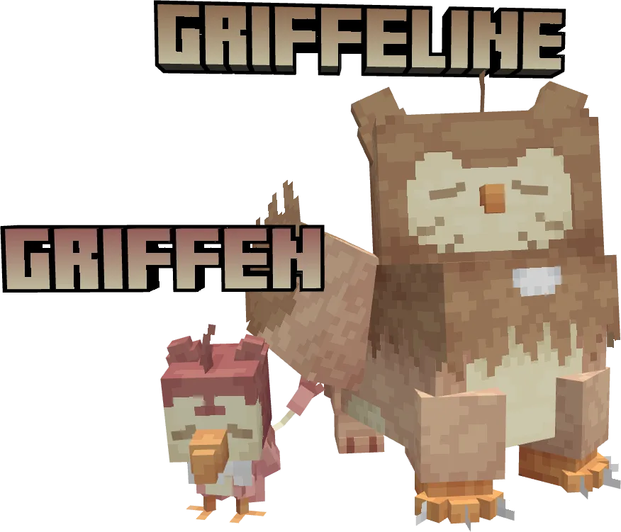 Гибрид Старли и Скитти из мода Cobblemon в стиле линии грифонов.