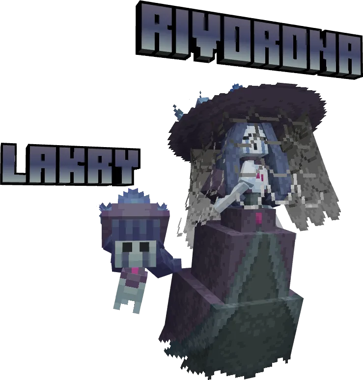 Гибрид Гардевуар и Мисмагиус из мода Cobblemon (линейка Lakry).