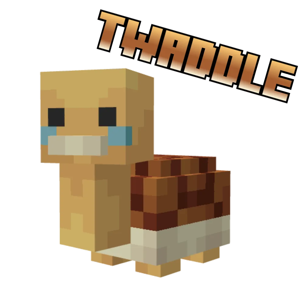 Гибрид покемонов Псайдака и Сквиртла из мода Cobblemon.