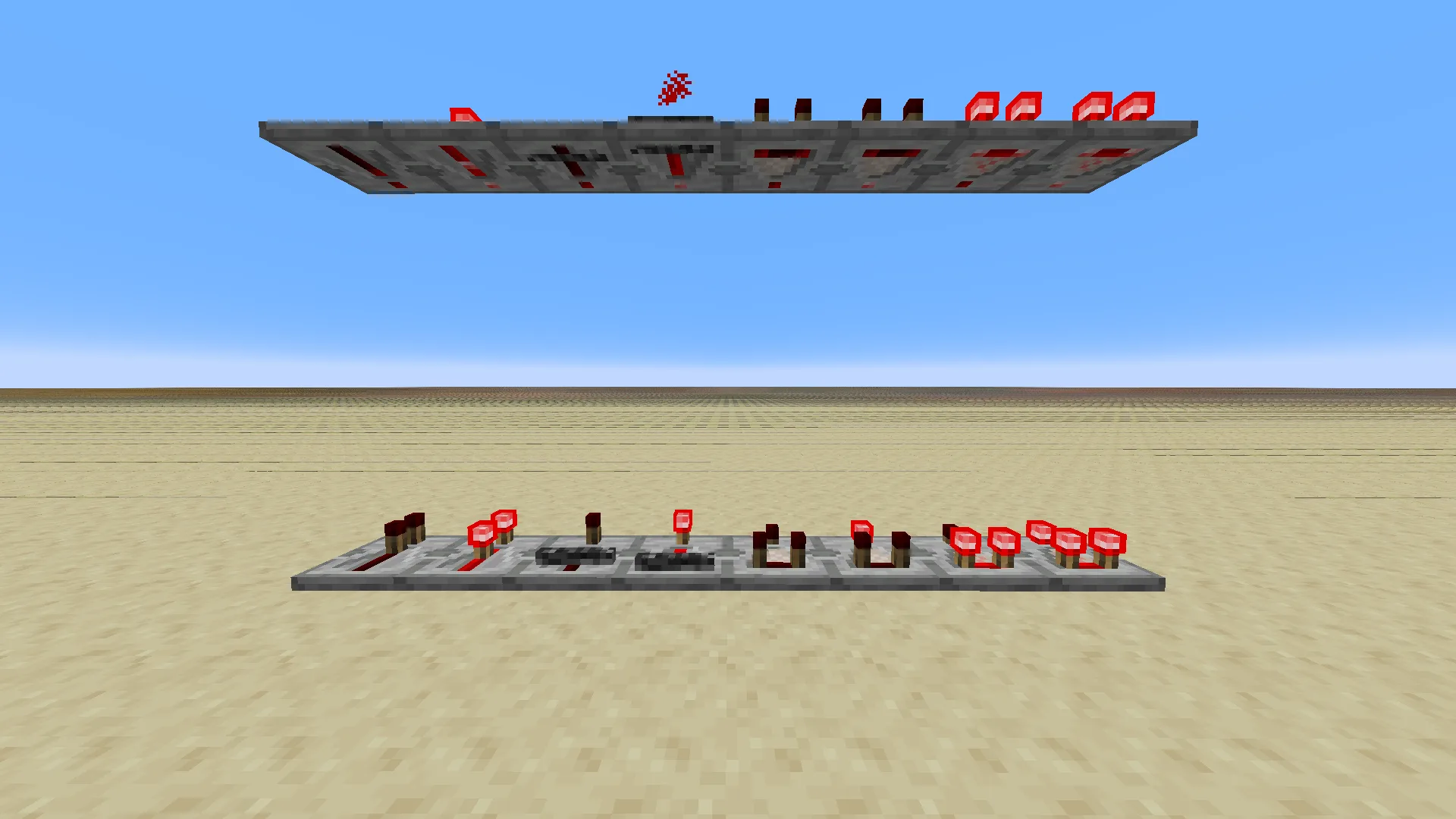 Repeater and Comparator Undersides