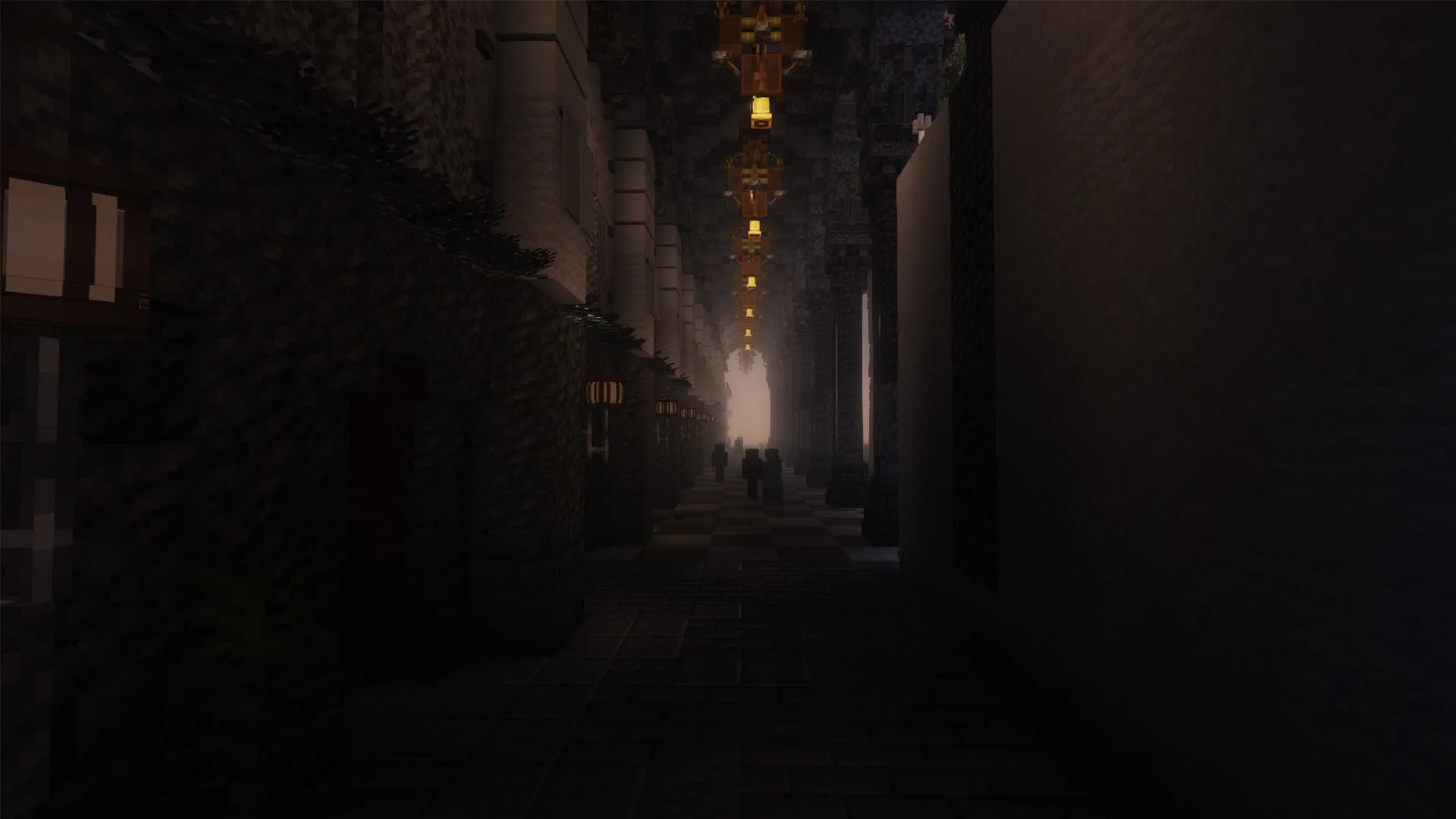 AstralCore: мрачный замок в стиле готики.