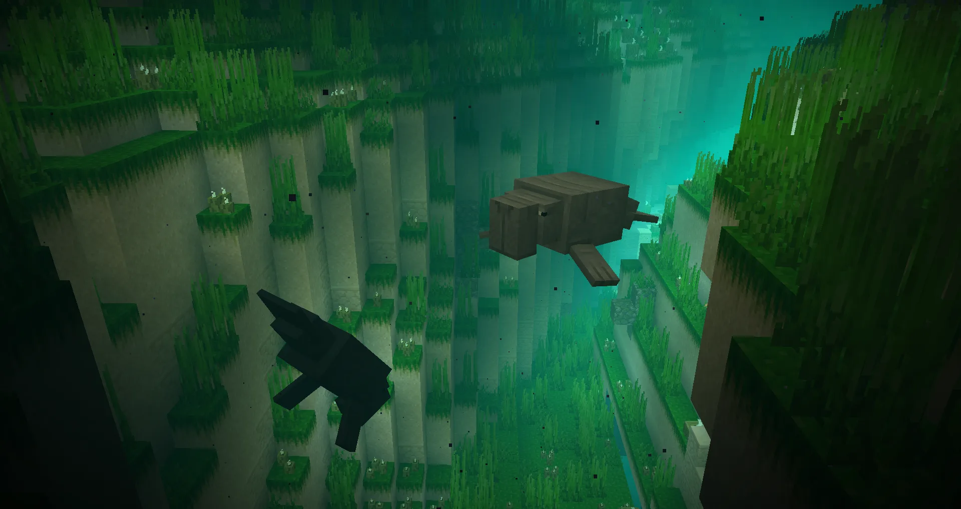 Морские коровы в моде Spawn.
