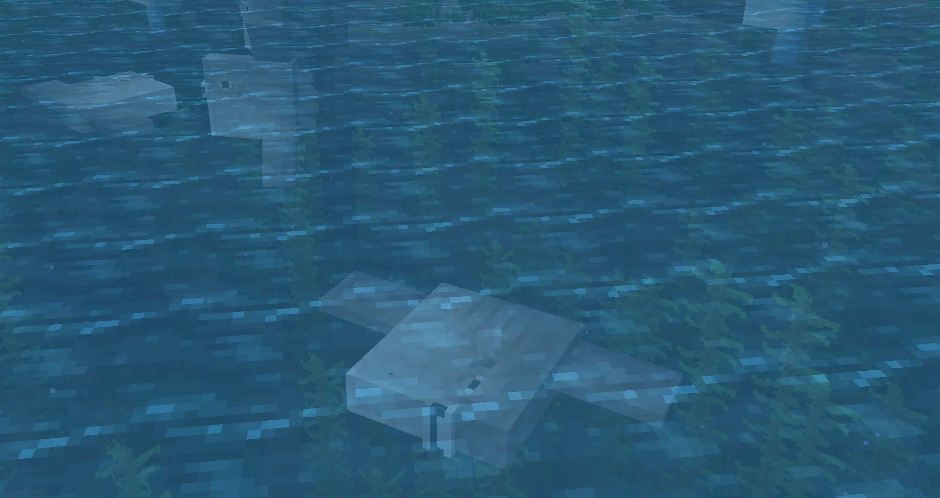 Скриншот мода Spawn: рыба-луна (Sunfish) в Minecraft.